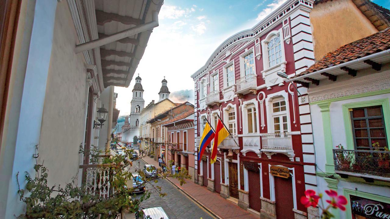 Hotel Carvallo Cuenca Bagian luar foto